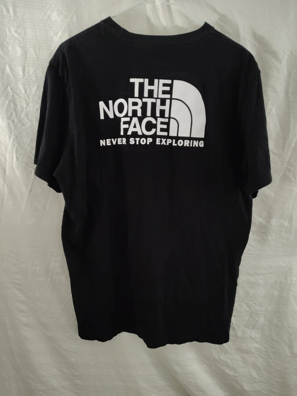 The North Face Men’s Black Logo Short Sleeve Tee Size Large